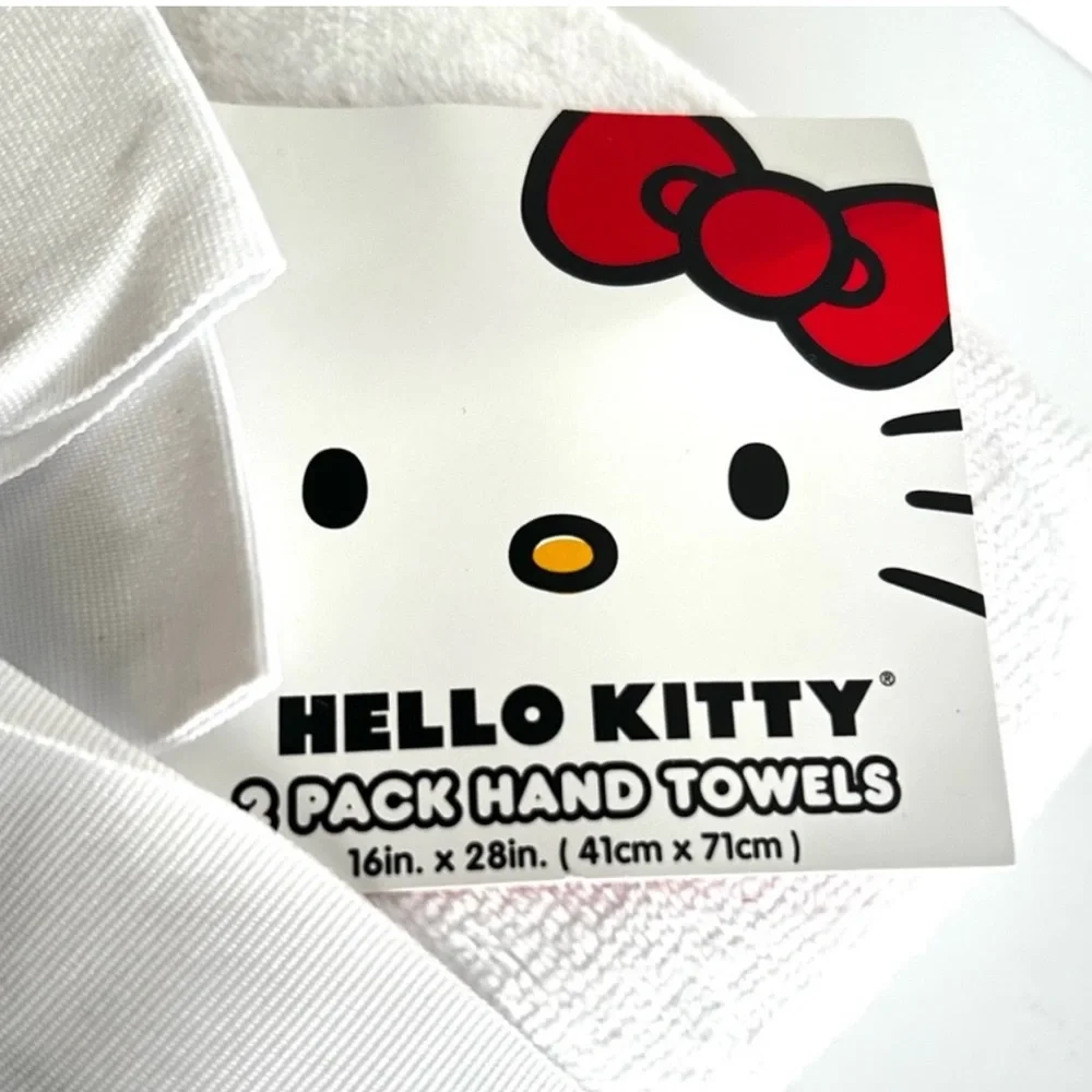 Hello Kitty Hand Towels
